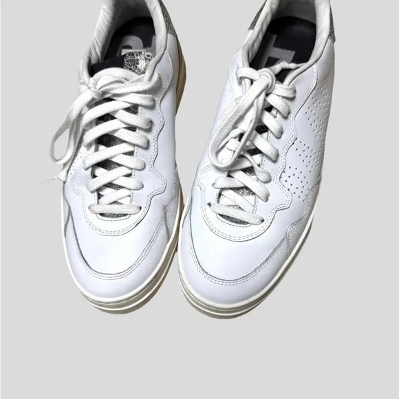 P448 Bali Sneakers Silver and White size 39 - Picture 7 of 8